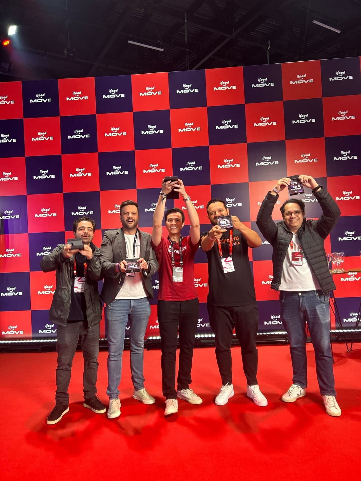 Fornada no palco do iFood MOVE